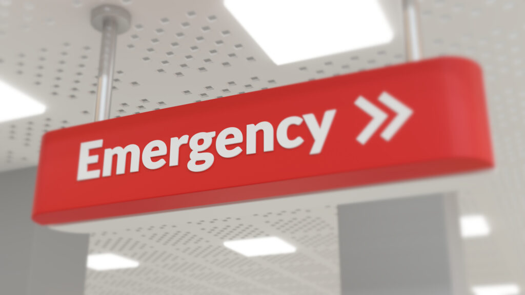 hospital emergency room
